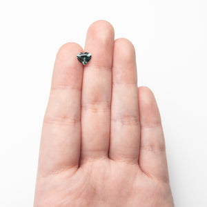1.51ct 6.54x7.46x4.22mm Heart Brilliant Sapphire 28245-01