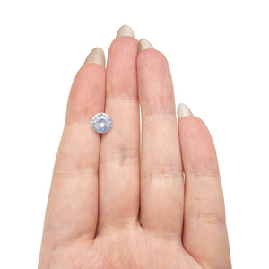 2.58ct 8.16x8.01x5.28mm Round Brilliant Sapphire 28251-01