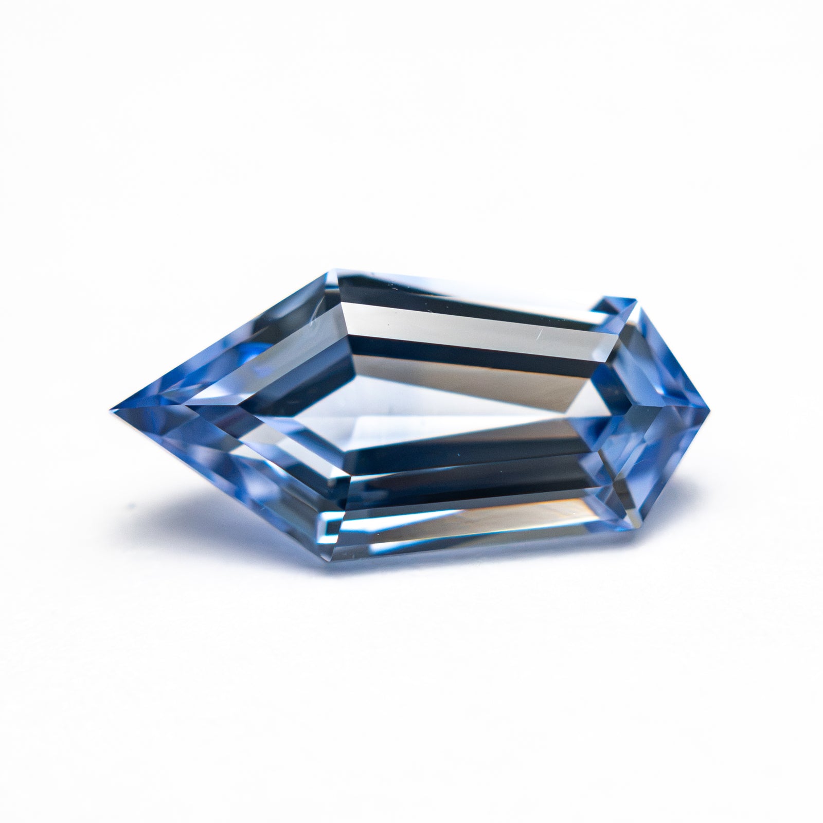 2.20ct 12.04x5.89x3.76mm Shield Step Cut Sapphire 28253-01