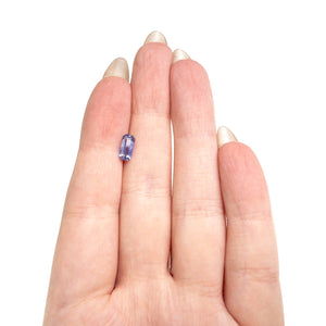 1.51ct 8.36x4.13x3.67mm Cut Corner Rectangle Step Cut Sapphire 28259-01