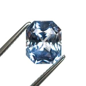 3.36ct 8.85x7.31x5.64mm Cut Corner Rectangle Brilliant Sapphire 28260-01