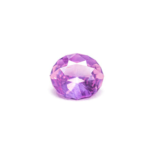 0.65ct 5.96x5.33x2.81mm Geo Oval Brilliant Sapphire 28261-01