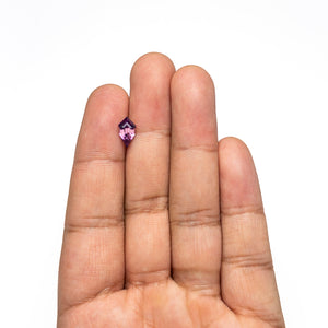1.68ct 10.37x5.76x4.48mm Shield Step Cut Sapphire 28270-01