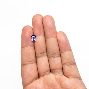 1.51ct 6.78x5.65x3.60mm Cut Corner Rectangle Step Cut Sapphire 28272-01