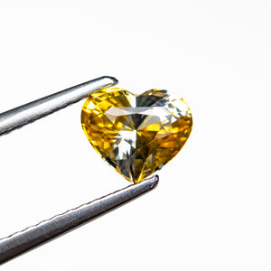 1.13ct 5.86x6.73x3.99mm Heart Brilliant Sapphire 28279-01