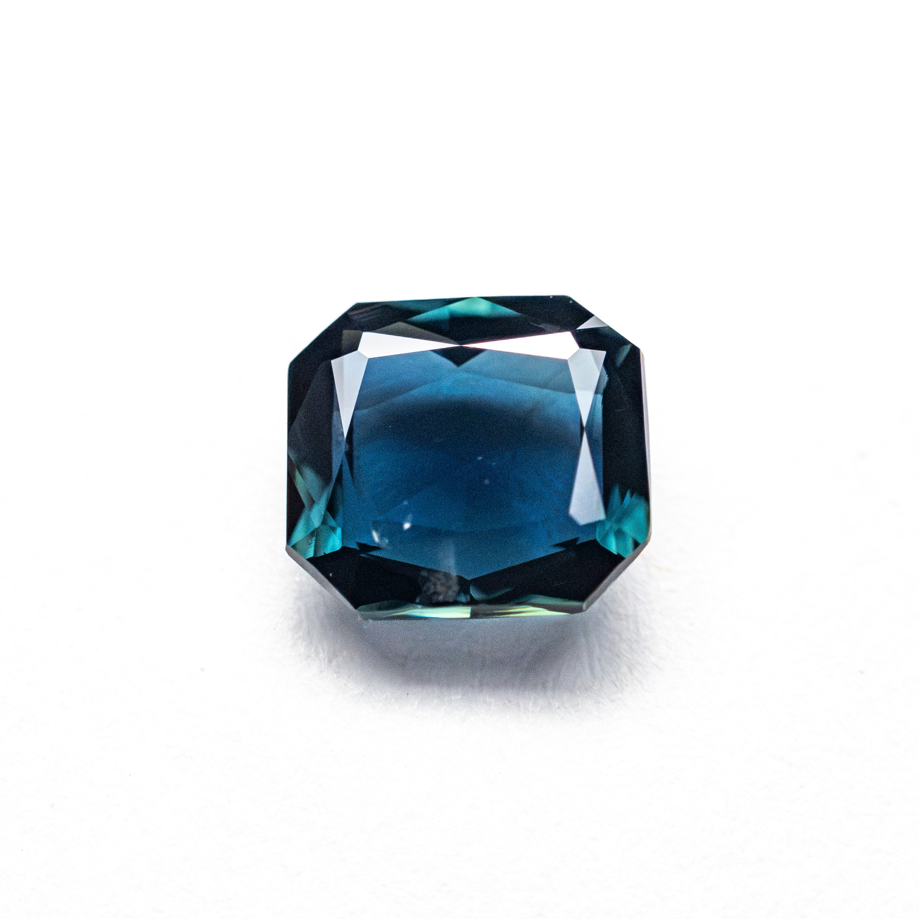 1.26ct 6.46x5.99x2.70mm Cut Corner Rectangle Rosecut Sapphire 28303-17