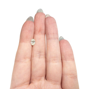 0.80ct 7.37x5.12x3.29mm SI1 M-N Oval Brilliant 28314-01