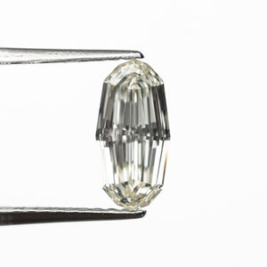 1.00ct 9.15x4.51x2.88mm GIA VVSI K Geo Oval Step Cut 28330-01