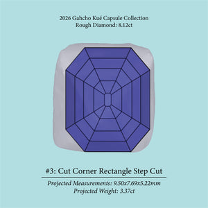 8.12ct VVS2 C4 Pre-Cut Canadian Champagne Diamond 27934