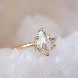 1.01ct Kite Rosecut <br><b> Emily Warden Designs </b>| Diamond Solitaire Ring