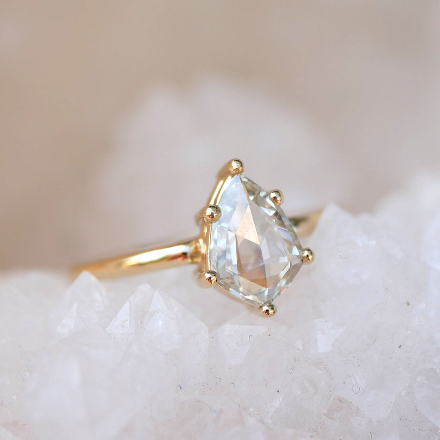 1.01ct Kite Rosecut <br><b> Emily Warden Designs </b>| Diamond Solitaire Ring