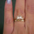 1.01ct Geo Half Moon Rosecut <br><b> Emily Warden Designs </b>| Diamond Solitaire Ring