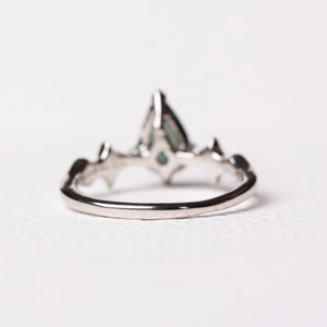 1.48ct Pear Brilliant Sapphire <br><b> Ileava Jewelry </b>| Sylvie Sapphire Ring