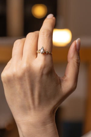 1.31ct Shield Brilliant <br><b> Ileava Jewelry </b>| Sylvie Diamond Ring