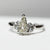 1.01ct Geo Pear Step Cut <br><b> Ileavea Jewelry </b>| Water with Berries Platinum Ring