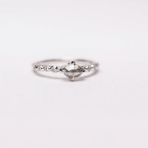 0.61ct Geo Marquise Rosecut <br><b> Ileava Jewelry </b>| Geometric Marquise Diamond Ring