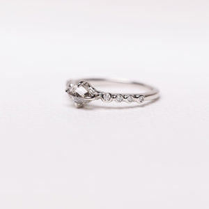 0.61ct Geo Marquise Rosecut <br><b> Ileava Jewelry </b>| Geometric Marquise Diamond Ring