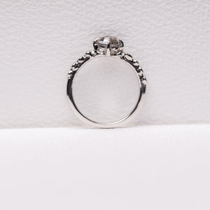 0.61ct Geo Marquise Rosecut <br><b> Ileava Jewelry </b>| Geometric Marquise Diamond Ring