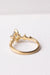 0.84ct Kite Step Cut <br><b> Ileava Jewelry </b> | Sylvie - Kite Shape Canadian Salt and Pepper