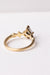 0.84ct Kite Step Cut <br><b> Ileava Jewelry </b> | Sylvie - Kite Shape Canadian Salt and Pepper