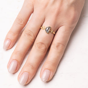 1.08ct Half Moon Rosecut <br><b> Ileava Jewelry </b>| Sylvie Ring
