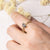 1.08ct Half Moon Rosecut <br><b> Ileava Jewelry </b>| Sylvie Ring