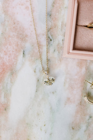 1.00ct Modern Antique Old Mine Cut <br><b>Emily Warden Designs</b> | Antique Diamond Hidden Halo Pendant