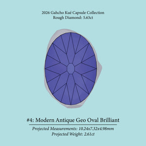 5.63ct VVS2 C2 Pre-Cut Canadian Champagne Diamond 27943