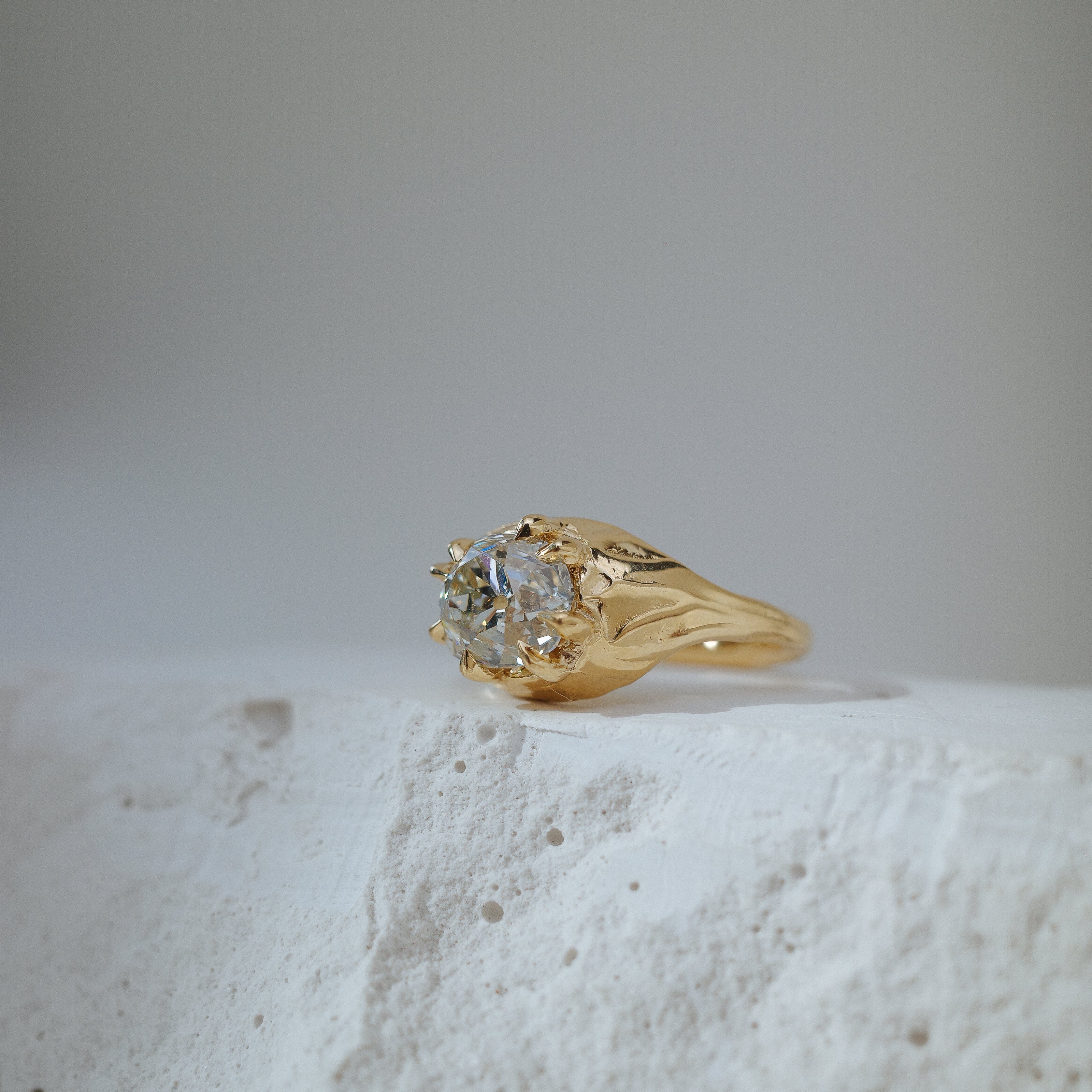 2.38ct Oval Old Mine Cut <br><b> We Are Arrow Ltd </b> | 7/ True Antique Oval Ring