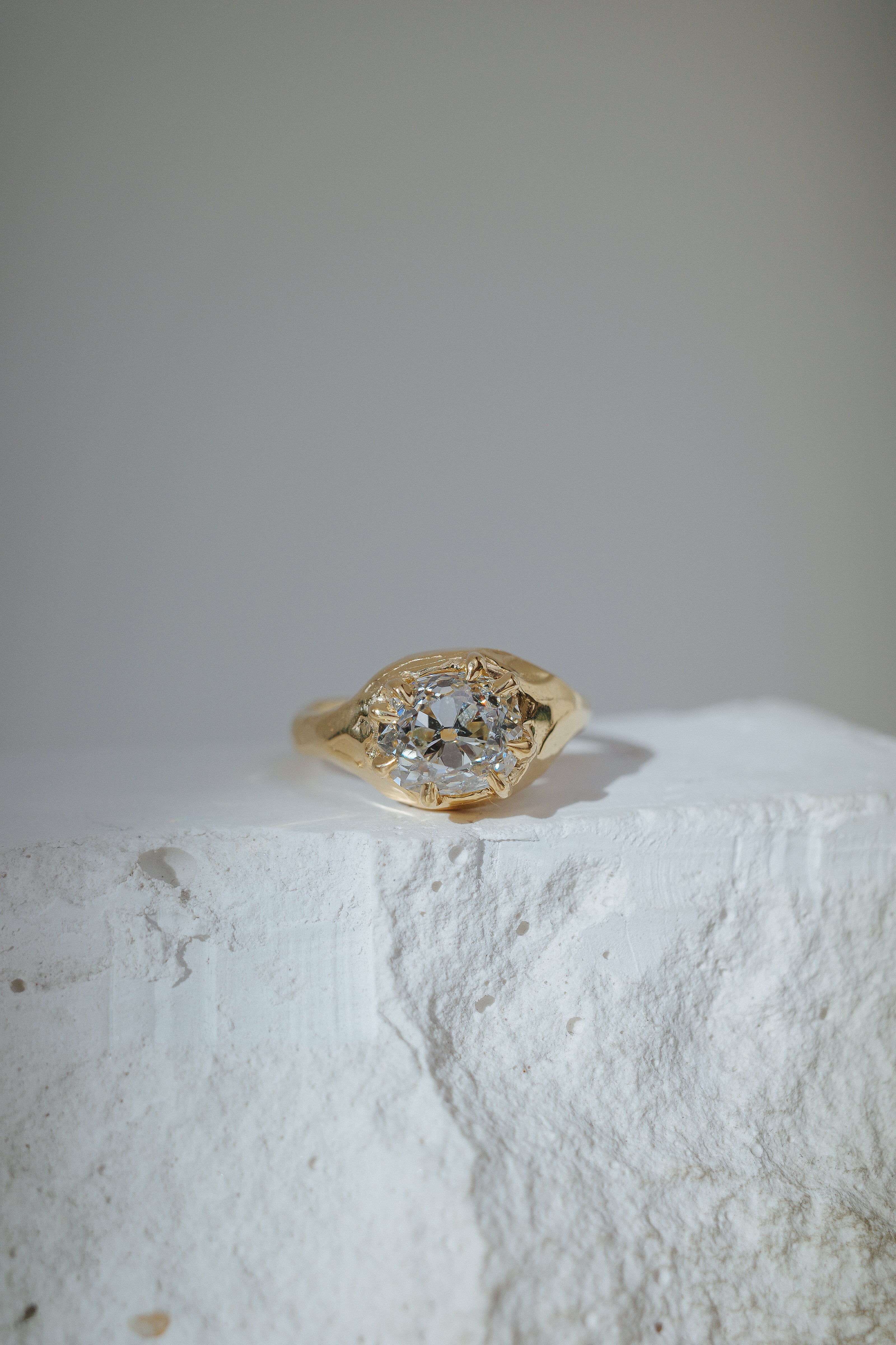 2.38ct Oval Old Mine Cut <br><b> We Are Arrow Ltd </b> | 7/ True Antique Oval Ring