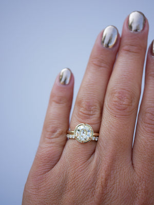 Georgian Set Diamond Ring