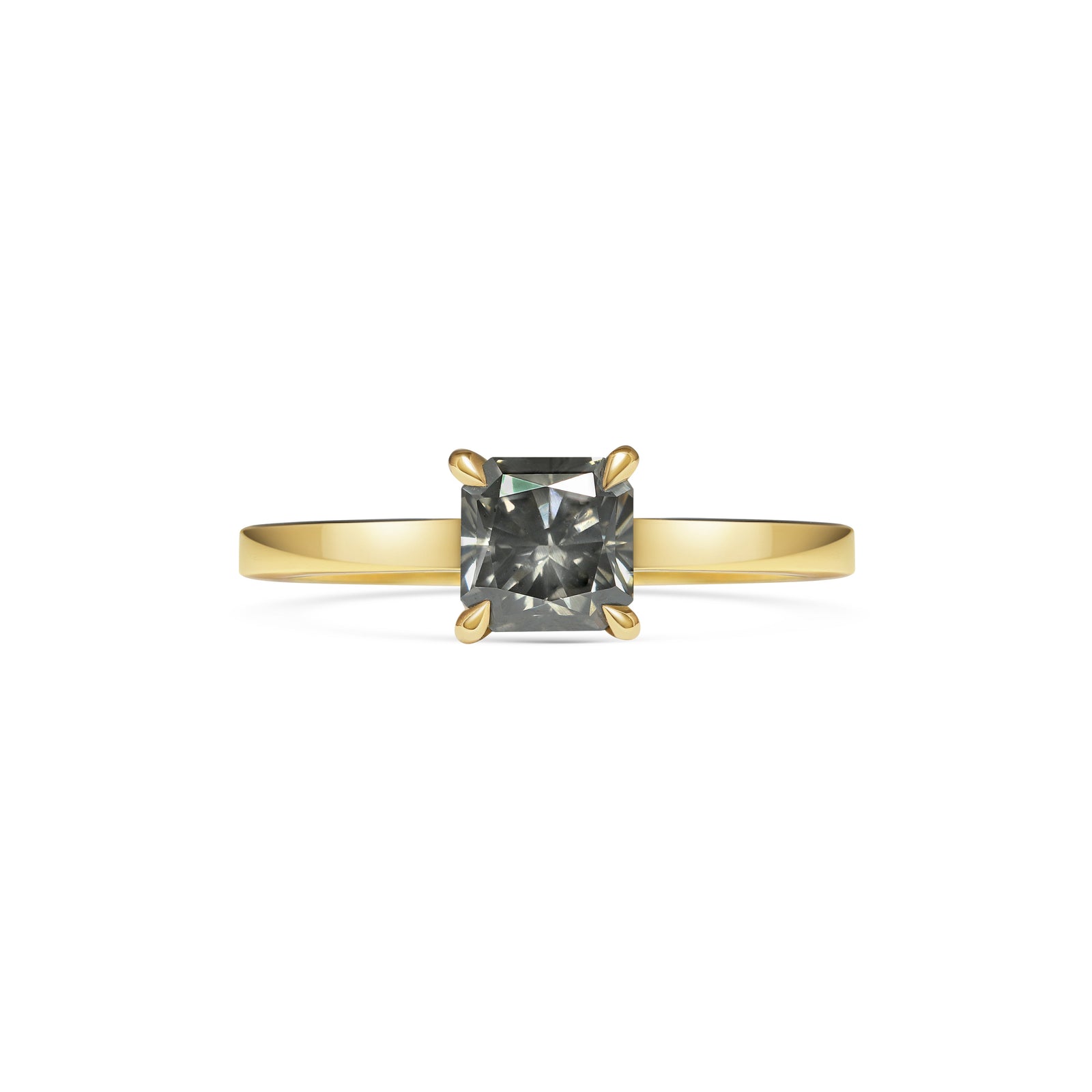 The Umbriel Ring by East London jeweller Rachel Boston | Discover our collections of unique and timeless engagement rings, wedding rings, and modern fine jewellery.