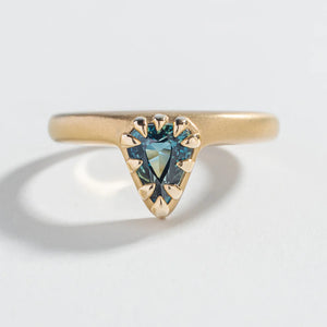 1.09ct Pear Brilliant Sapphire <br><b>Angela Monaco Jewelry</b> | The Spellbound Ring