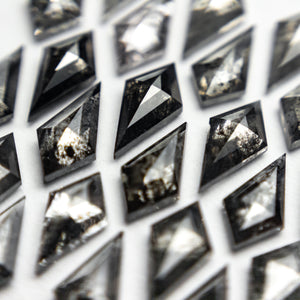 Salt and Pepper Kite Rosecut Melee