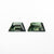 Matching Pair Australian Trapezoid Sapphire Melee 🇦🇺