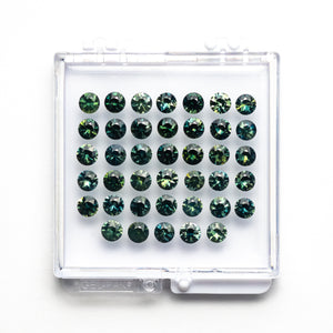 Australian Round Brilliant Sapphire Melee 🇦🇺