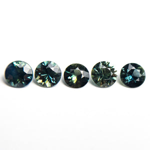 Australian Round Brilliant Sapphire Melee 🇦🇺