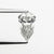 1.58ct 10.47x6.28x3.92mm GIA I1 J Shield Brilliant 25449-01
