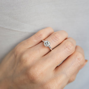 0.85ct GIA Antique Old European Cut Diamond <br><b> Brockton Gems</b> | Vintage Diamond Ring