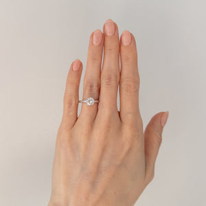 0.85ct GIA Antique Old European Cut Diamond <br><b> Brockton Gems</b> | Vintage Diamond Ring