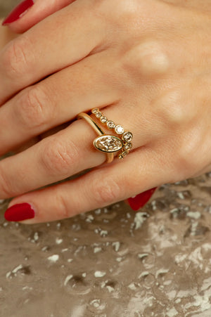 **SOLD** 0.36cttw 9pc Round Brilliants 🇨🇦<br><b>ATTIC</b> | Aurora Ring