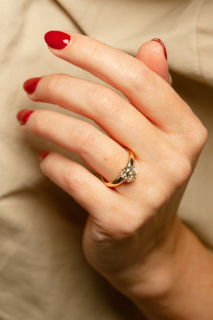 2.00ct Modern Antique Old Mine Cut 🇨🇦<br><b>ATTIC</b> Liza Ring