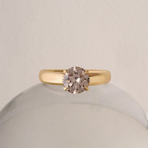 ATTIC | Liza Ring <br> 1.72ct Champagne Round Brilliant