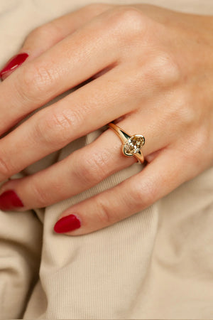 1.38ct Modern Antique Moval Brilliant 🇨🇦<b><b>ATTIC </b>| Talia Ring