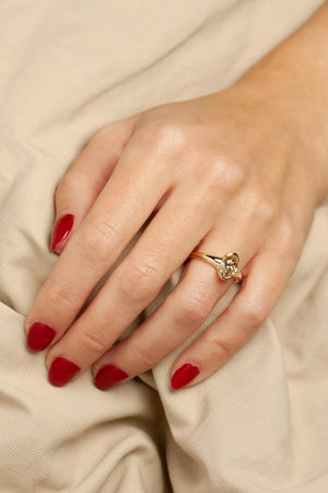 1.38ct Modern Antique Moval Brilliant 🇨🇦<b><b>ATTIC </b>| Talia Ring