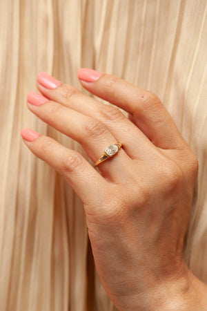 Toni Ring - Oval Canadian Diamond Ring