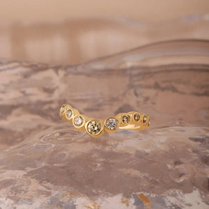 **SOLD** 0.36cttw 9pc Round Brilliants 🇨🇦<br><b>ATTIC</b> | Aurora Ring