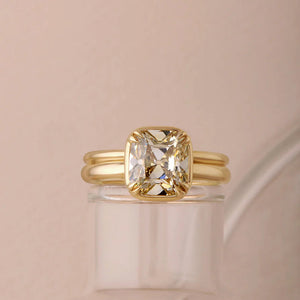 3.04ct Modern Antique Old Mine Cut 🇨🇦<br><b>ATTIC </b>| Cleo Ring