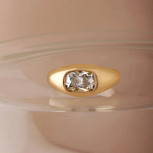 1.51ct Modern Antique Old Mine Cut 🇨🇦<br><b>ATTIC</b> | Jasper Ring