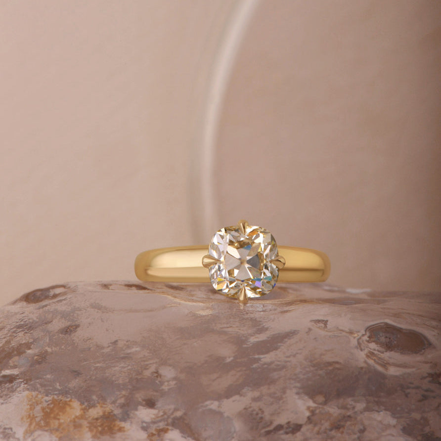 2.00ct Modern Antique Old Mine Cut 🇨🇦ATTIC Liza Ring - Misfit